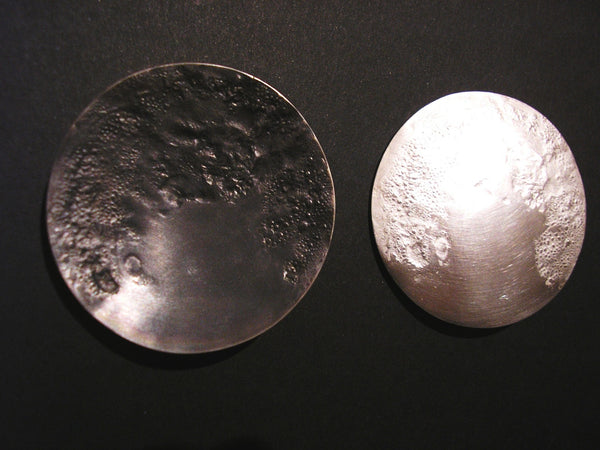 Luna Pendant in Sterling Silver - Large