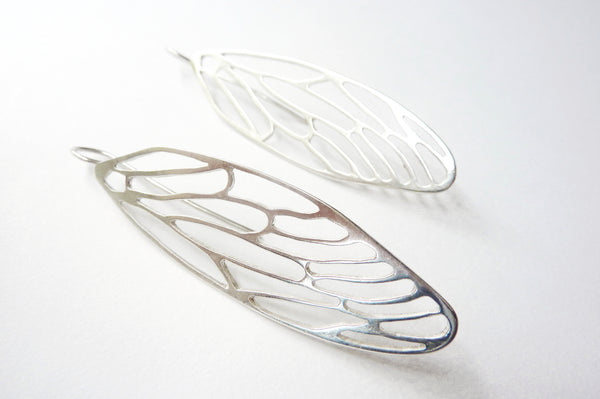 Original Medium Cicada wing earrings