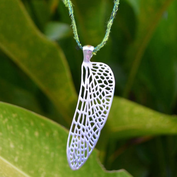 Dragonfly Wing in Sterling Silver